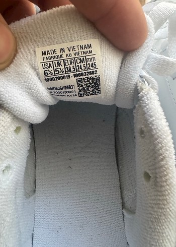 Beyaz yesil reebook ayakkabı - Görsel 7