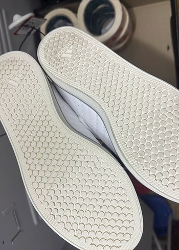 Beyaz Adidas  Spor Ayakkabı Velcro - Görsel 4