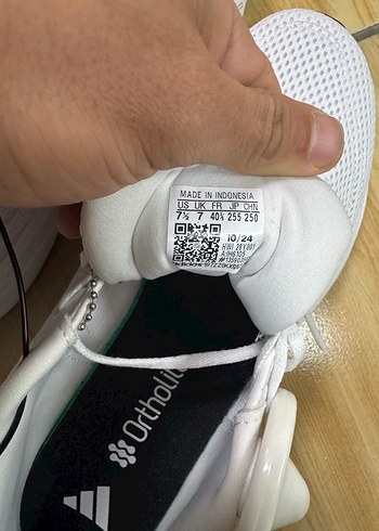 Beyaz Erkek Spor Koşu Ayakkabısı - Görsel 4