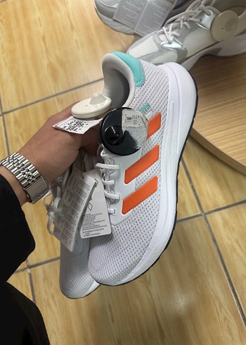 Beyaz Erkek Spor Koşu Ayakkabısı - Görsel 3