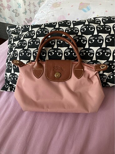 Long cheamp pembe çanta