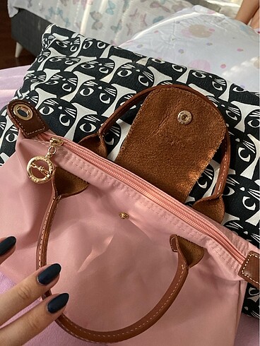 Beden Long cheamp pembe çanta