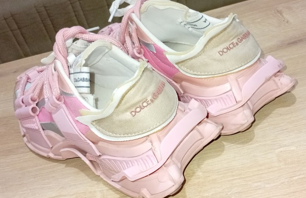 Pembe Platform Topuklu Kadın Spor Ayakkabı - Görsel 5