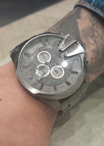 Gri Diesel Erkek Kol Saati orjinal - Görsel 2