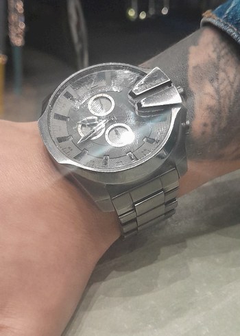 Gri Diesel Erkek Kol Saati orjinal - Görsel 3