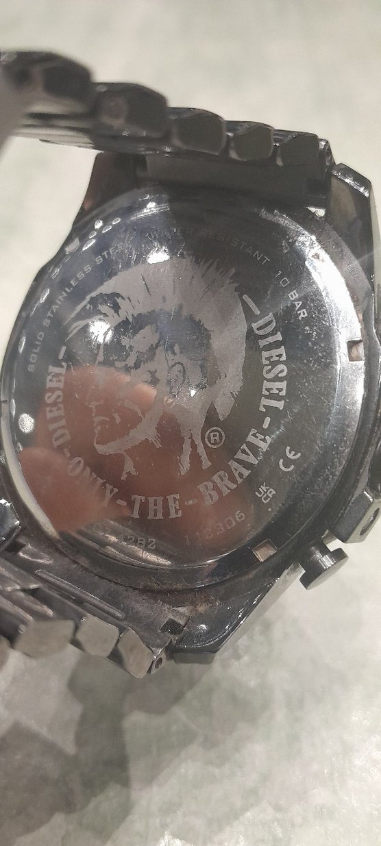 Gri Diesel Erkek Kol Saati orjinal - Görsel 5