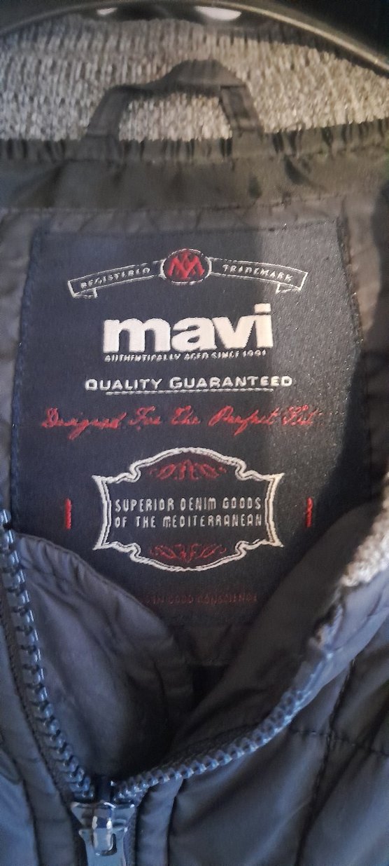 lacivert Erkek Spor Mont - Görsel 2