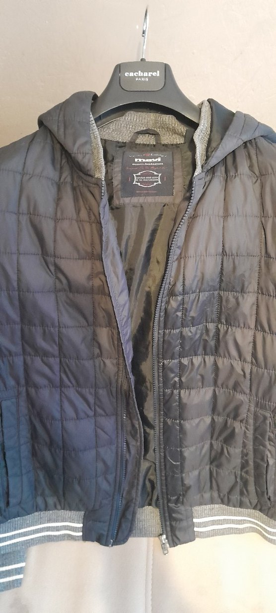 lacivert Erkek Spor Mont - Görsel 4