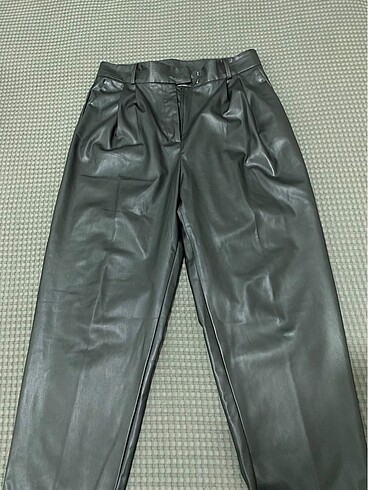 H&M H&M deri pantolon
