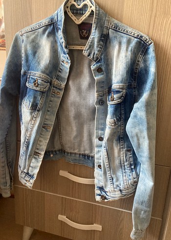 Leke jeans kot ceket