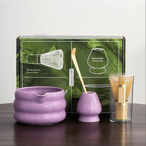 4?lü bubble matcha whisk set