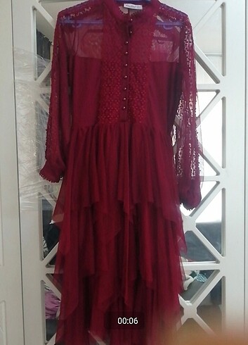 bordo tasarım abiye 