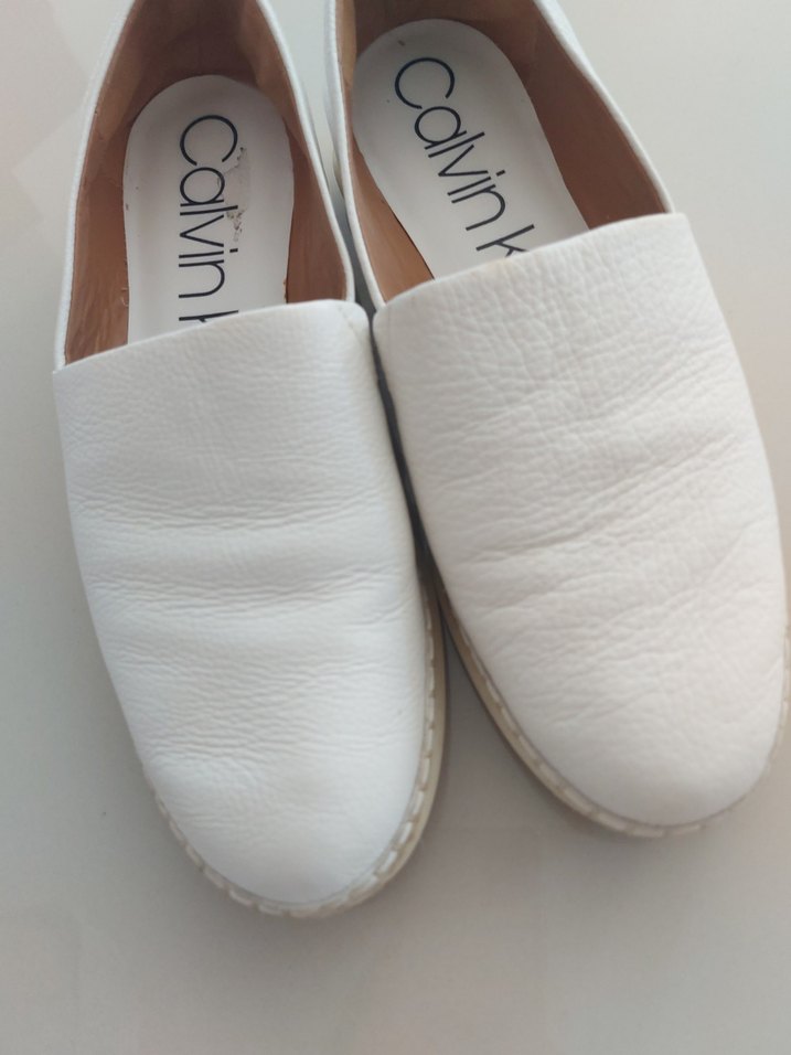 Calvin klein Beyaz Kadın Dolgu Topuk Espadril - Görsel 2