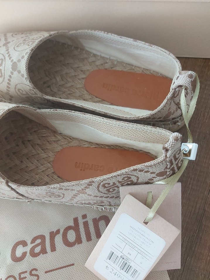 Kadin Dolgu Topuk Espadril yeni etiketli - Görsel 5