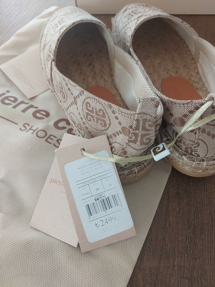 Kadin Dolgu Topuk Espadril yeni etiketli - Görsel 2