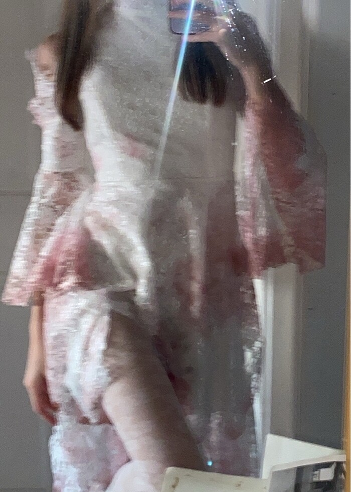 Cadılar Bayramı Yırtmaçlı Kanlı Gelinlik Kostüm SATILDI - Görsel 2