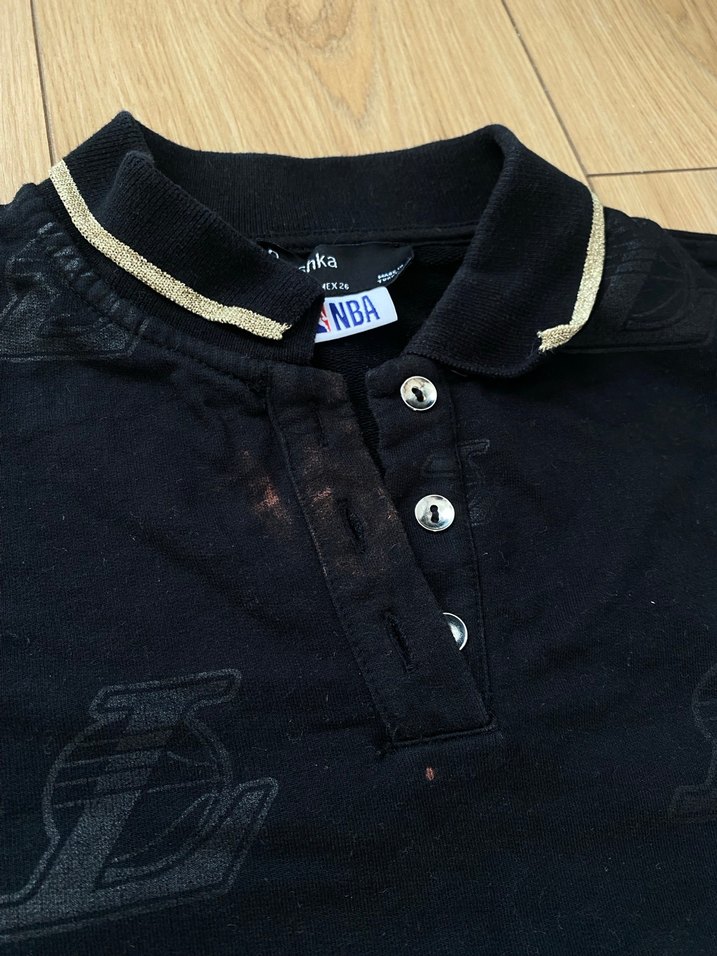 BERSHKA LAKERS CROP - Görsel 3