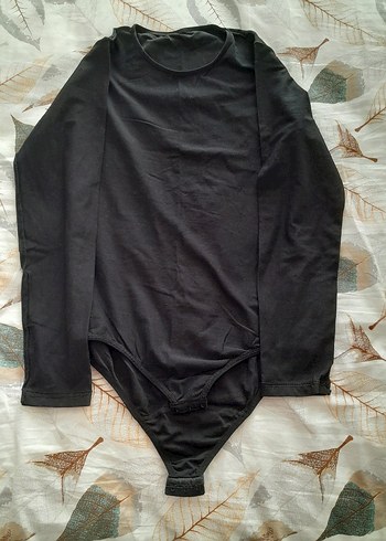 Siyah Balıkçı Yaka Çitçitlı Body - Görsel 3