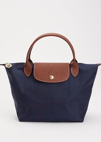 Longchamp S Lacivert Kahverengi