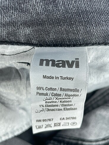 28 Beden çeşitli Renk Mavi Jeans Jean / Kot %70 İndirimli.