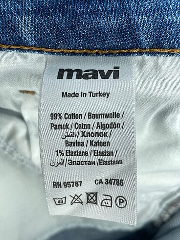 29 Beden mavi Renk Mavi Jeans Jean / Kot %70 İndirimli.