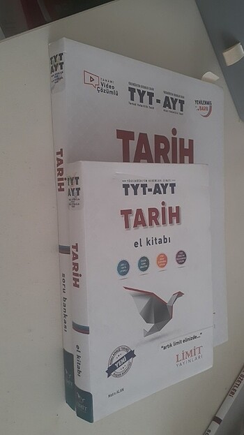 Limit yayınları TYT-AYT tarih el kitabı ve soru bankasi