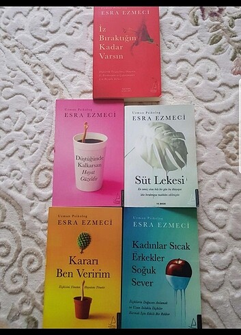 5 kitap esra ezmeci