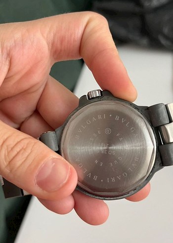  Beden Bvlgari Siyah Klasik Erkek Kol Saati