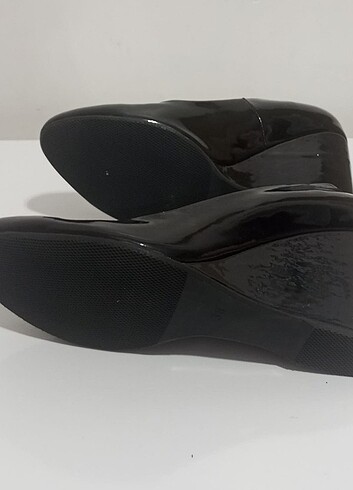 ProvoQ Siyah Dolgu Topuk Terlik - Görsel 5