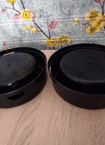 İkili Plastik Kedi Köpek Mama ve Su Kabı - Görsel 2