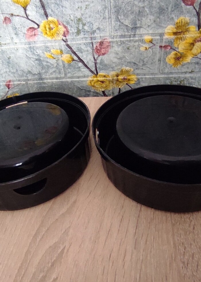 İkili Plastik Kedi Köpek Mama ve Su Kabı - Görsel 2