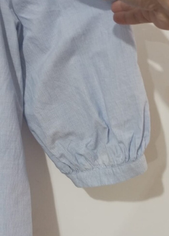 ADL Açık Mavi Yazlık Gömlek  - Görsel 2