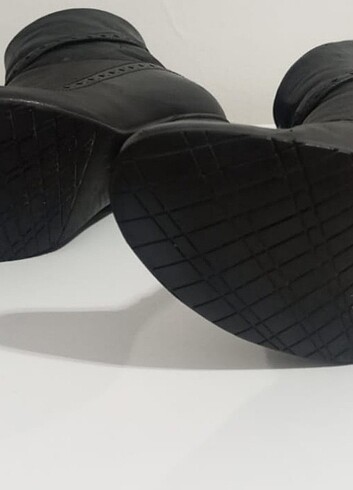 Kemal Tanca Siyah Topuklu Bot - Görsel 6