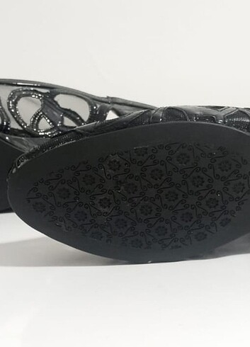 Siyah Rugan Ayakkabı  - Görsel 6