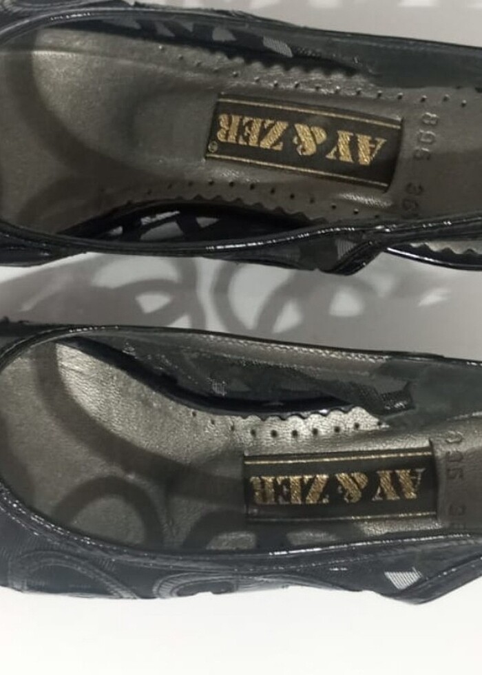 Siyah Rugan Ayakkabı  - Görsel 2