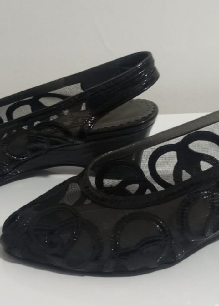 Siyah Rugan Ayakkabı  - Görsel 3