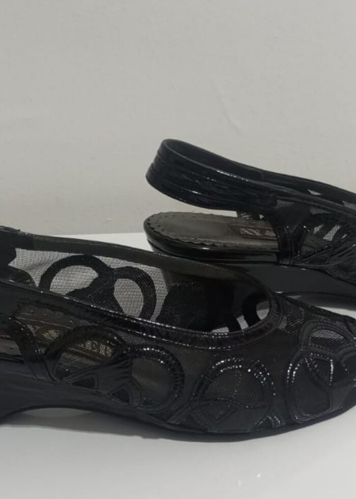 Siyah Rugan Ayakkabı  - Görsel 4