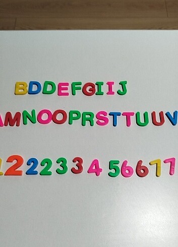 ÇOCUKLAR İÇİN EĞİTİCİ HARF VE SAYILAR - Görsel 2