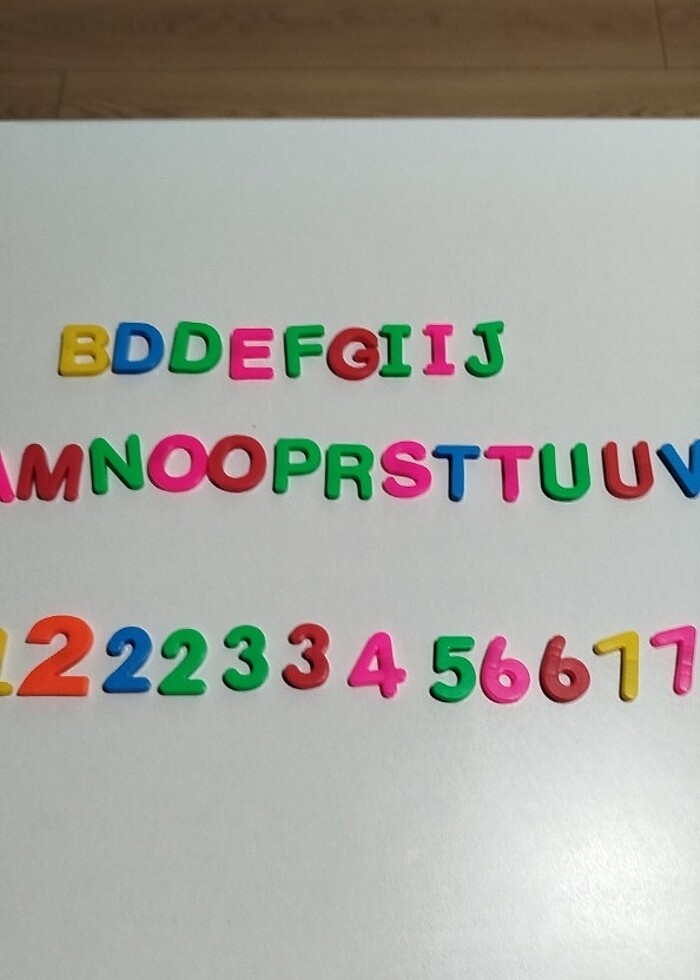 ÇOCUKLAR İÇİN EĞİTİCİ HARF VE SAYILAR - Görsel 2