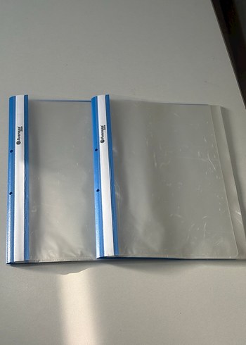 Mavi Kenarlı Şeffaf Kapaklı Dosya - Görsel 9