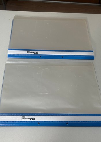 Mavi Kenarlı Şeffaf Kapaklı Dosya - Görsel 11