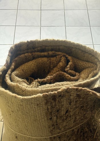 Diğer Bej Bohem Tarzı Dokulu Halı