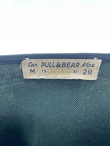 m Beden yeşil Renk Pull and Bear Kazak / Triko %70 İndirimli.