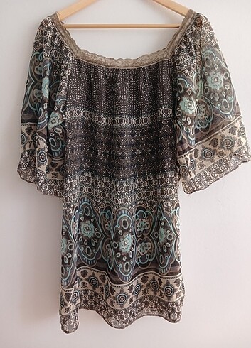 Vintage tül tunik