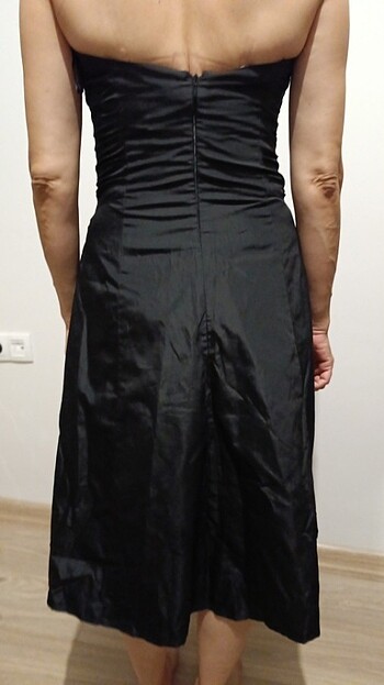 Midi Elbise Siyah - Görsel 3