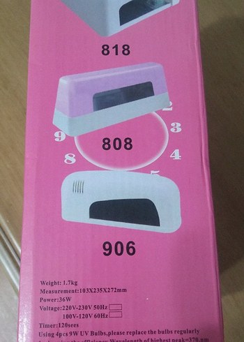 36 Watt UV Lamba - Görsel 2