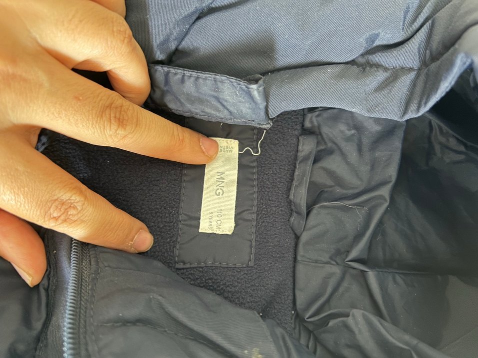 5 yaş Lacivert Fermuarlı Kadın Şişme Yelek - Görsel 2