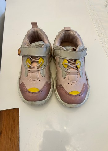 Kız Çocuk Pembe Bağcıksız Spor Ayakkabı - Görsel 2