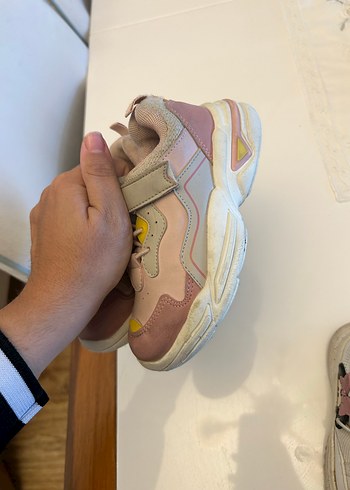 Kız Çocuk Pembe Bağcıksız Spor Ayakkabı - Görsel 4