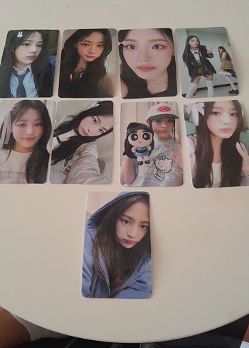 newjeans minji fanmade photocard seti